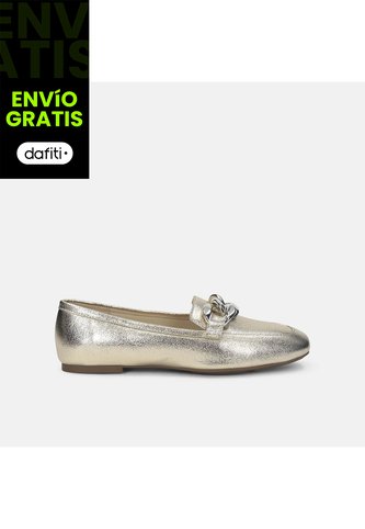 Mocasines Para Mujer Bata Beige London Bata