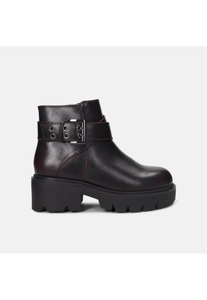 Botines Para Mujer Bata Rojo Palermo