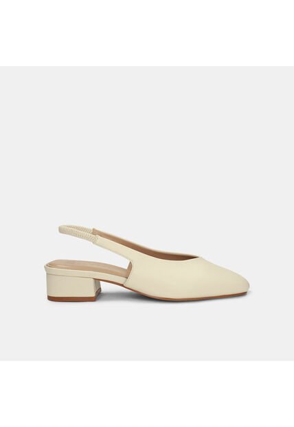 Tacones Para Mujer Bata Blanco Memphis