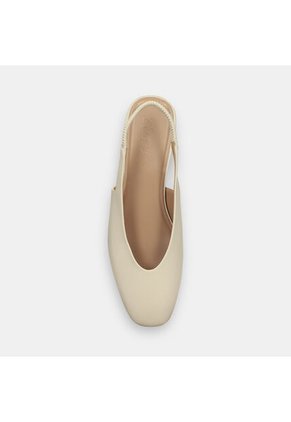 Tacones Para Mujer Bata Blanco Memphis