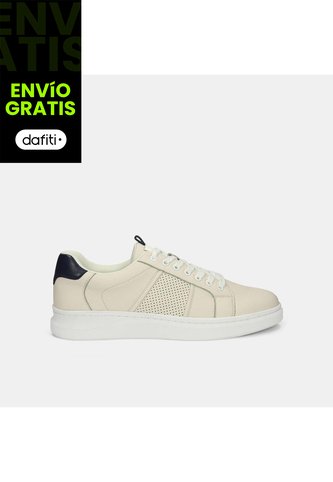 Tenis Para Hombre Bata Blanco Olaf Charlton Bata