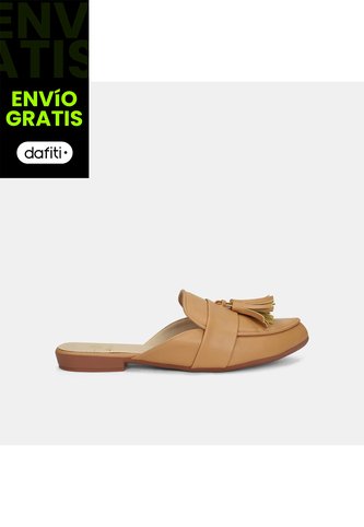 Baletas Para Mujer Bata Café Claro Bata