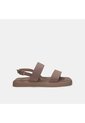 Sandalias Para Mujer Bata Nude de Bata