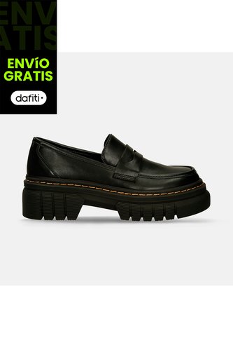 Mocasines Para Mujer Bata Negro Java Martina Bata