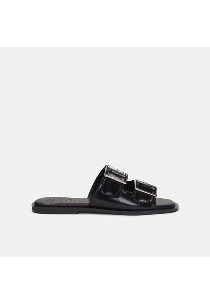 Sandalias Para Mujer Bata Negro Perrie Summer