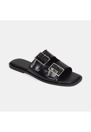 Sandalias Para Mujer Bata Negro Perrie Summer