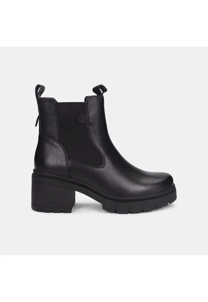Botines Para Mujer Bata Negro New Martin Winter