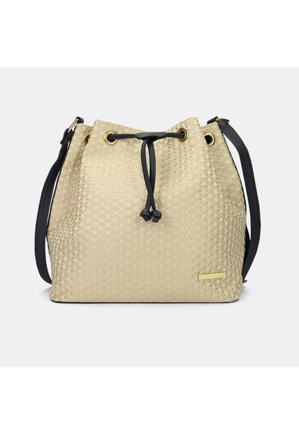 Cartera  Para Mujer Bata Beige Karla