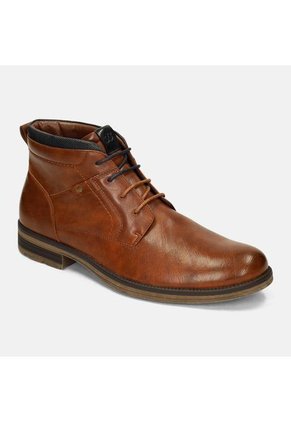 Bota Para Hombre Bata Café Claro Nicolau Tenso