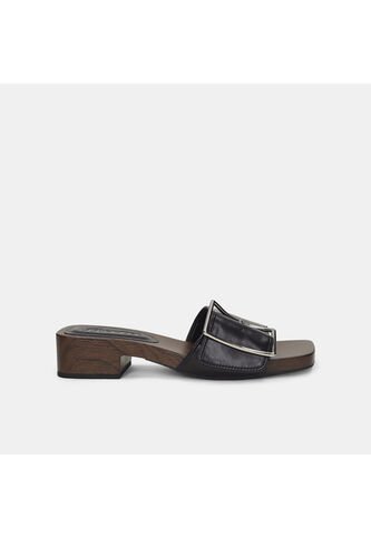 Sandalia Para Mujer Bata Negro Alina Bata