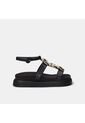 Sandalia Para Mujer Bata Negro Ninfa de Bata