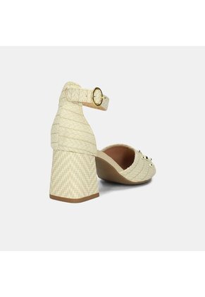 Tacones Para Mujer Bata Beige Kainoa