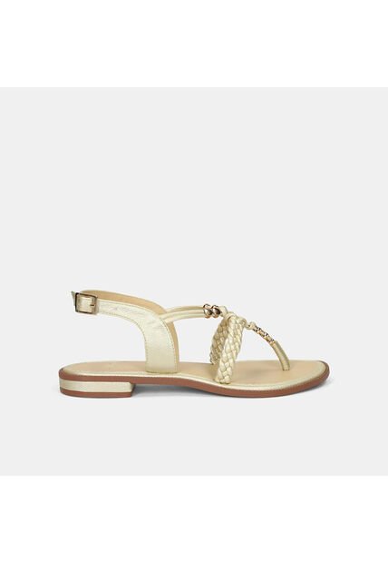 Sandalias Para Mujer Bata Champaña Kinsley