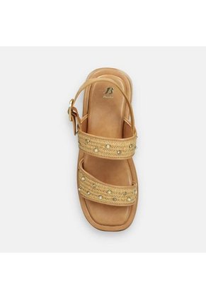 Sandalias Para Mujer Bata Beige Liam Calisto