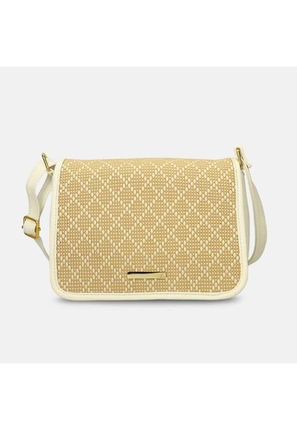Cartera  Para Mujer Bata Blanco Kams