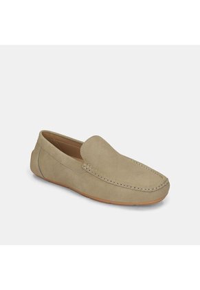 Mocasines Para Hombre Bata Beige Bangkok