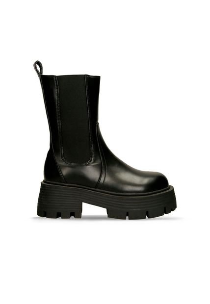 Botas Negro Bata Heidy Hida Mujer