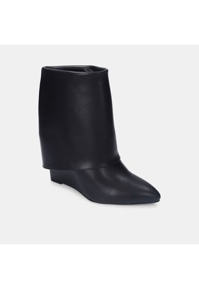 Botines Para Mujer Bata Negro Perrie Winter