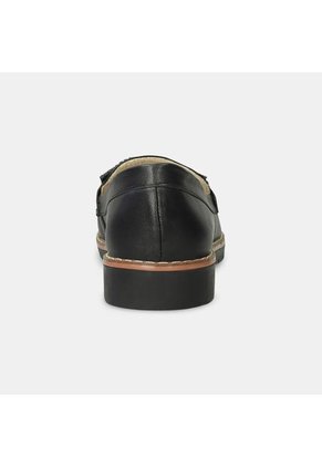 Mocasines Para Mujer Bata Negro Junay