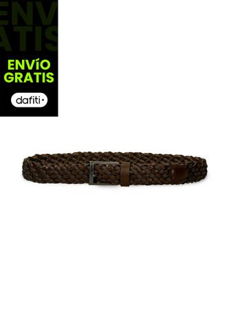 Cinturón Para Hombre Bata Café Joker Bata