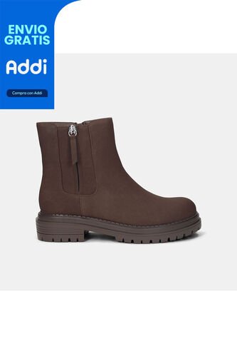 Botines Para Mujer Bata Café Oscuro Pittarosso Bata