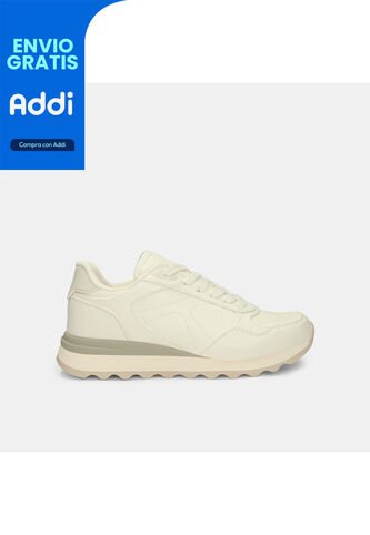 Tenis Para Mujer Bata Café Claro Karim Colmen Bata