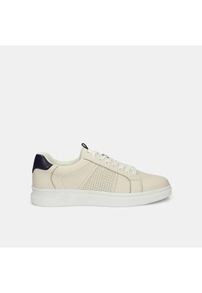 Tenis Para Hombre Bata Blanco Olaf Charlton