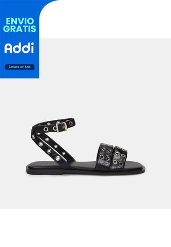 Sandalia Para Mujer Bata Negro Taylor Bata