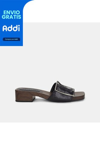 Sandalia Para Mujer Bata Negro Alina Bata