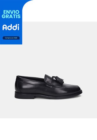 Mocasines Para Mujer Bata Negro Madrid Loafer Bata