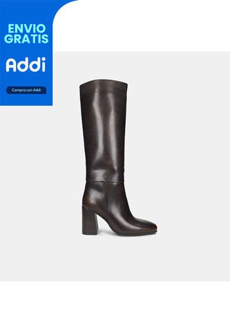 Bota Para Mujer Bata Café Oscuro Noxema Bata