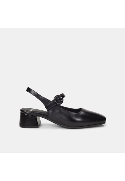 Tacones Para Mujer Bata Negro Kalila