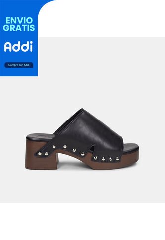 Sandalia Para Mujer Bata Negro Limena Bata