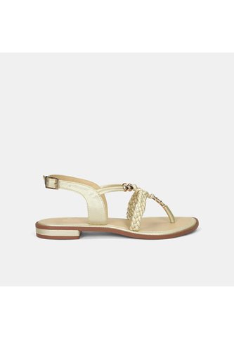 Sandalias Para Mujer Bata Champaña Kinsley Bata