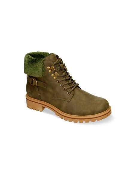Botines Verde Oliva Bata Aleida R Mujer - Compra Ahora | Dafiti Colombia