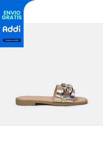 Sandalias Para Mujer Bata Beige Bata
