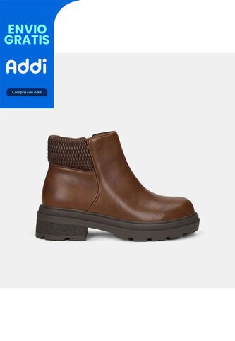 Botines Para Mujer Bata Negro Lamar Ximena Bata