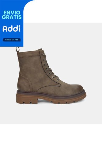 Botines Para Mujer Bata Café Oscuro Xaviera Bata