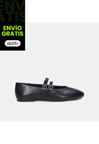 Baleta Para Mujer Bata Negro London Bata