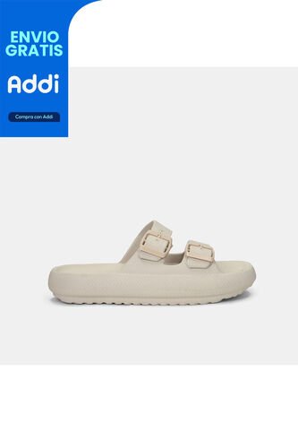 Pantufla Para Mujer Bata Beige Bata Ultra Bata