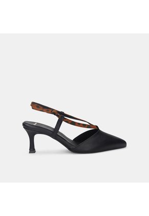 Tacones Para Mujer Bata Negro