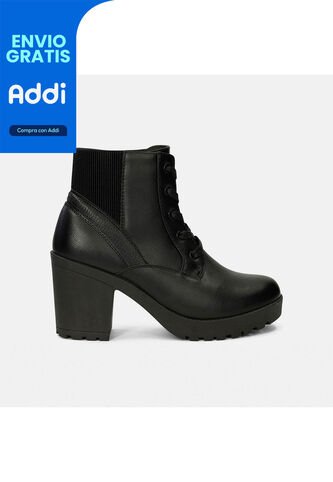 Botines Para Mujer Bata Negro Kimberly Maru Bata