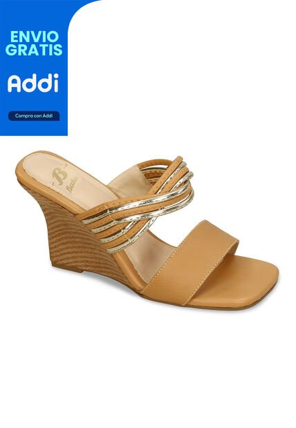 Sandalias Para Mujer Bata Camel Ikael