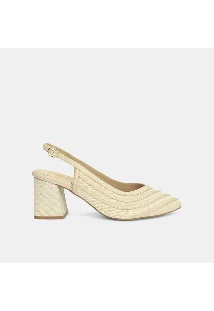 Tacones Para Mujer Bata Beige Katriela