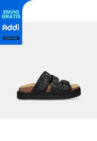 Sandalias Para Mujer Bata Negro Jazzy Bata