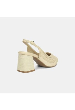Tacones Para Mujer Bata Beige Katriela