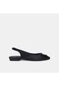 Baleta Para Mujer Bata Negro Gina'S Puntuda de Bata