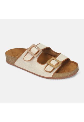 Sandalias Para Mujer Bata Almendra