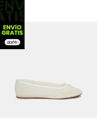 Baleta Para Mujer Bata Negro Delhi Bata
