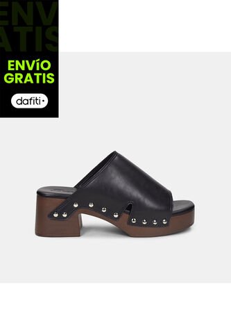 Sandalia Para Mujer Bata Negro Limena Bata